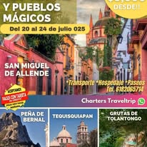 Tour pueblos mágicos y San Miguel de Allende